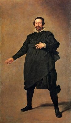 Diego Velazquez - The Buffoon Pablo De Valladolid