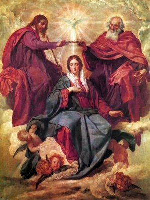 Diego Velazquez - The Coronation Of The Virgin