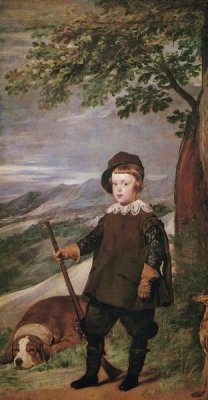 Diego Velazquez - The Infante Baltasar Carlos As A Hunter