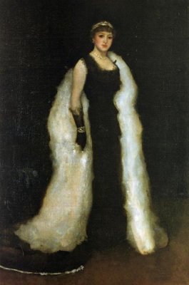 James McNeill Whistler - Arrangement In Black Lady Meux 1881