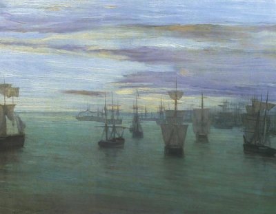 James McNeill Whistler - Crepuscule In Flesh Colour And Green Valparaiso 1866