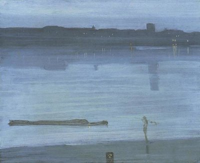 James McNeill Whistler - Nocturne Blue And Silver Chelsea