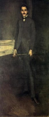 James McNeill Whistler - Portrait Of George W Vanderbilt 1897
