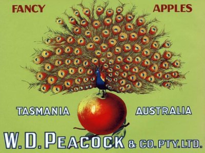 Retrolabel - W.D. Peacock Fancy Apples