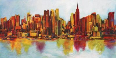 Claude Becaud - New York Abskyline