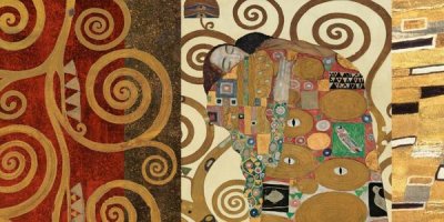 Klimt Patterns - The Embrace Gold