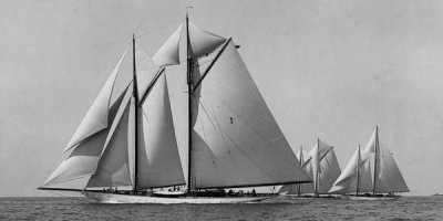 Edwin Levick - Schooner Race