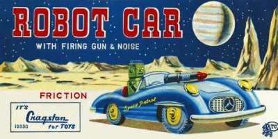 Retrotrans - Robot Car with Firing Gun & Noise