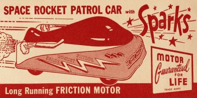 Retrotrans - Space Rocket Patrol Car