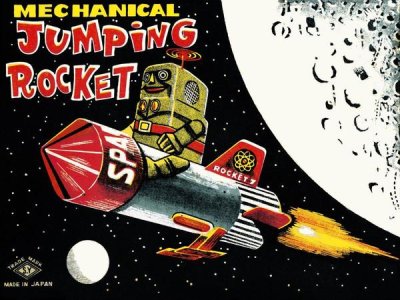 Retrobot - Mechanical Jumping Rocket