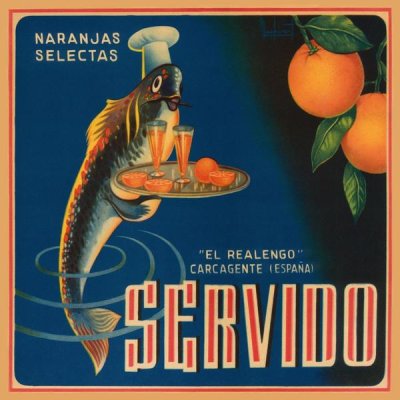 Retrolabel - Servido Selected Oranges