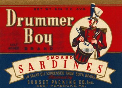 Retrolabel - Drummer Boy Smoked Sardines
