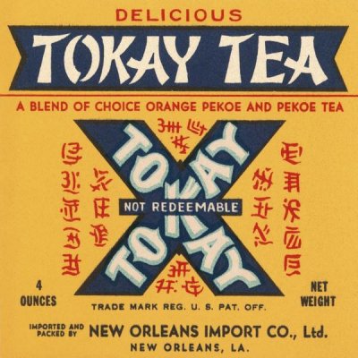 Retrolabel - Tokay Tea