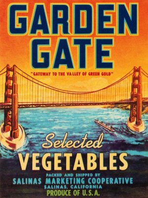 Retrolabel - Garden Gate Selected Vegetables