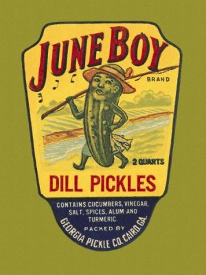 Retrolabel - June Boy Dill Pickles