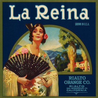 Retrolabel - La Reina