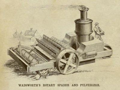 Inventions - Wadsworth's Rotary Spader and Pulverizer