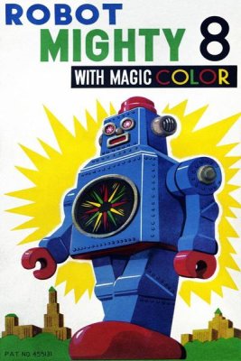 Retrobot - Robot Mighty 8 with Magic Color