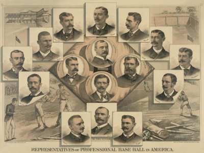 Vintage Sports - Representatives of professional baseball in America