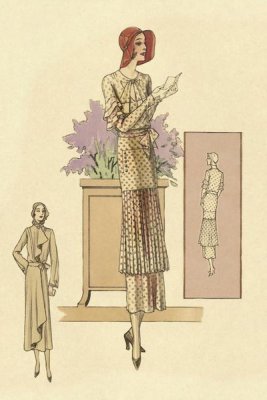 Vintage Fashion - Patterned Daywear