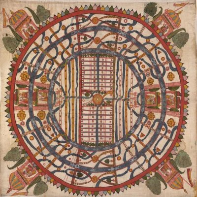 Unknown - Manuyaloka, map of the world of man, according to Jain cosmological traditions