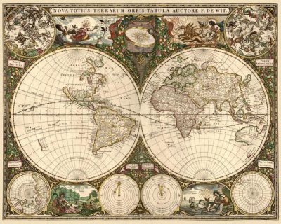 Frederick De Wit - World Map