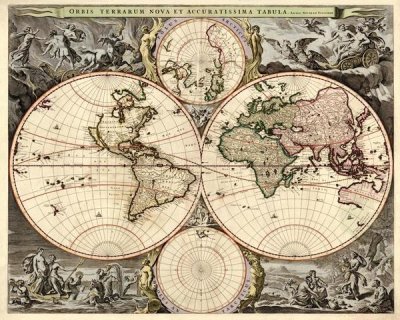 Nicolao Visscher - World Map