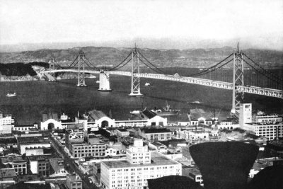 Vintage San Francisco - Oakland Bay Bridge, San Francisco, CA #2