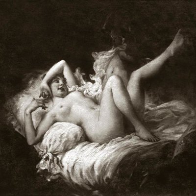 Vintage Nudes - Nude with Raised Leg