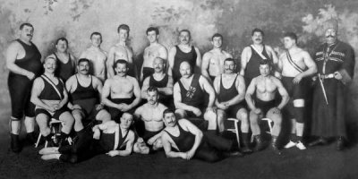 Vintage Wrestler - Russian Wrestling Team