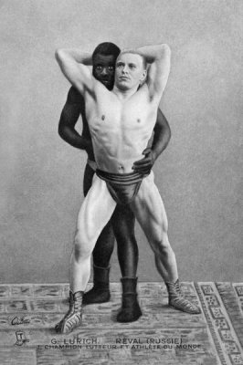 Vintage Wrestler - Champion Russian Wrestler