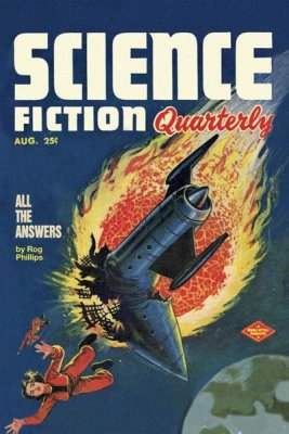 Retrosci-fi - Science Fiction Quarterly: Comet Crashes into Rocket