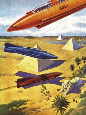 Retrosci-fi - Spaceships in Ancient Egypt