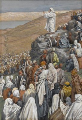 James Tissot - The Sermon of the Beatitudes, The Life of Our Lord Jesus Christ, 1886-1894