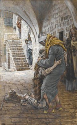 James Tissot - The Return of the Prodigal Son, The Life of Our Lord Jesus Christ, 1886-1894
