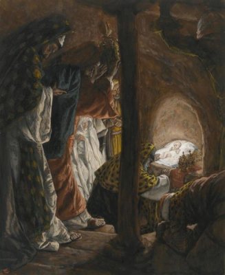 James Tissot - The Adoration of the Magi, The Life of Our Lord Jesus Christ, 1886-1894