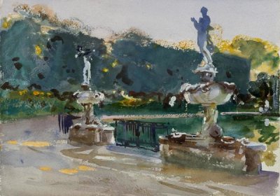 John Singer Sargent - Boboli Gardens, ca. 1906