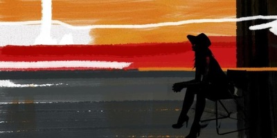 NAXART Studio - Sunset In Hamptons