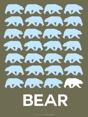 NAXART Studio - Bear Poster