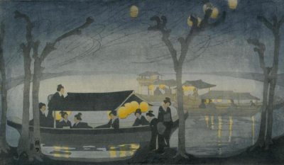 Bertha Lum - On the River, 1913