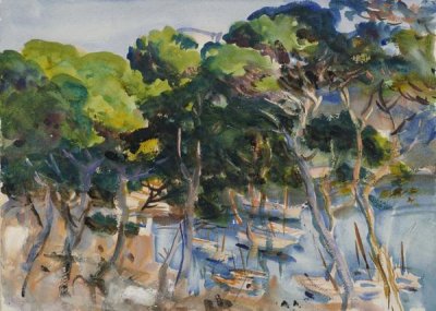 John Singer Sargent - Port of Soller, 1907-1908