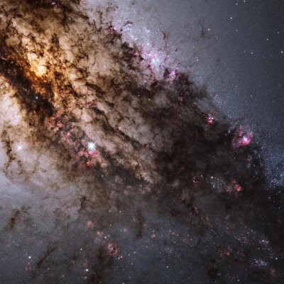 NASA - Star Birth in the Active Galaxy Centaurus A