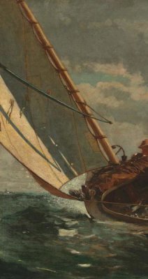 Winslow Homer - Breezing Up (left)