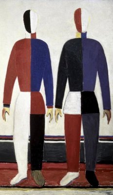 Kazimir Malevich - Sportsmen (right)