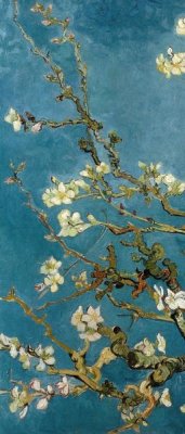 Vincent van Gogh - Blossoming Almond Tree (left)