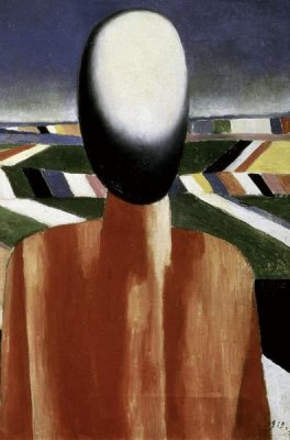 Kazimir Malevich - Two Farmers (right)