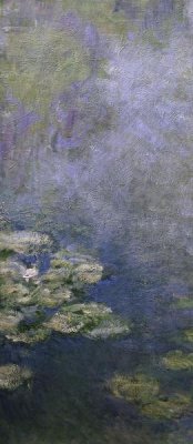 Claude Monet - Water Lilies (Nympheas) IV (left)