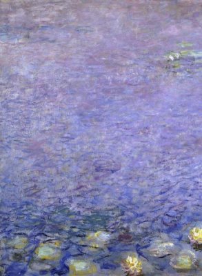 Claude Monet - Water Lilies: Morning, c. 1914-26 (left)