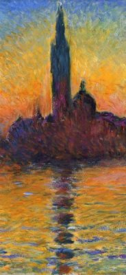 Claude Monet - Twilight Venice (left)