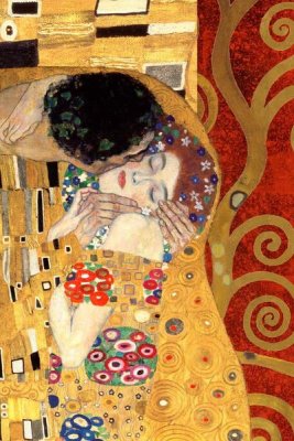 Klimt Patterns - The Kiss Gold (center)
